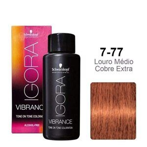 NEW 3 Bottles of Schwarzkopf Igora Vibrance - 7-77